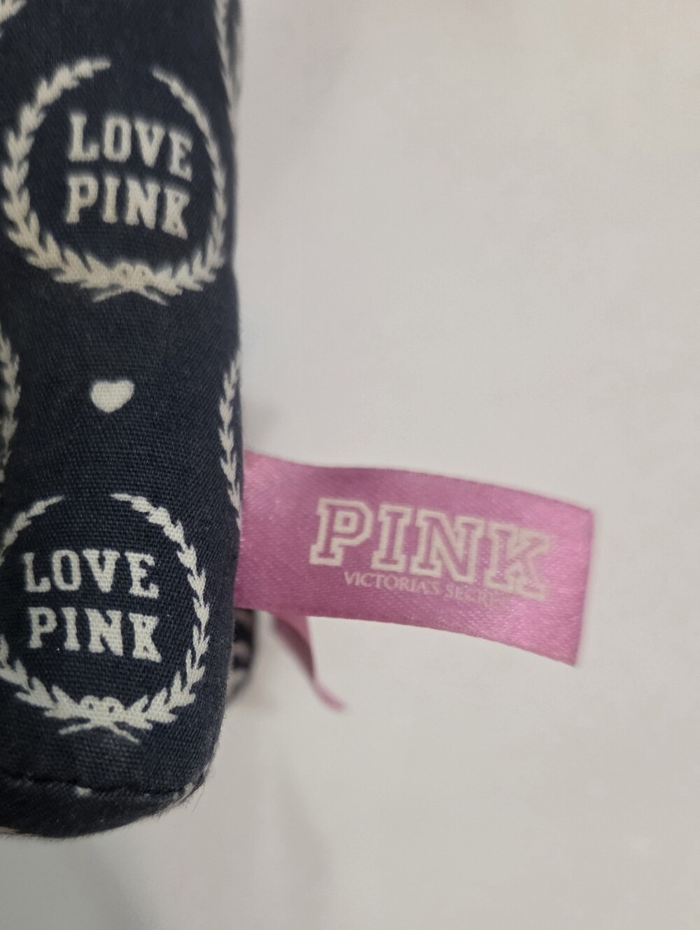 Victoria's Secret PINK Victoria's Secret Navy Patterned Dog Plush Décor - Picture 7 of 12